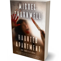 3D view of Saddle #17482 - Premade Horror Book Cover