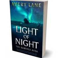 3D view of Premade Literary Fiction Book Cover - Black Pearl