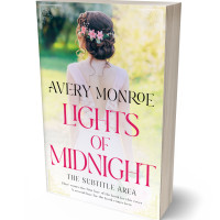 3D view of White Rock #17617 - Premade Romance Book Cover