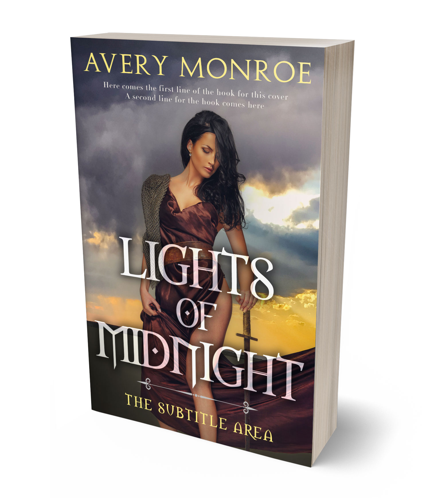 3D view of Tundora #17628 - Premade Fantasy Book Cover | BookCoverZone*