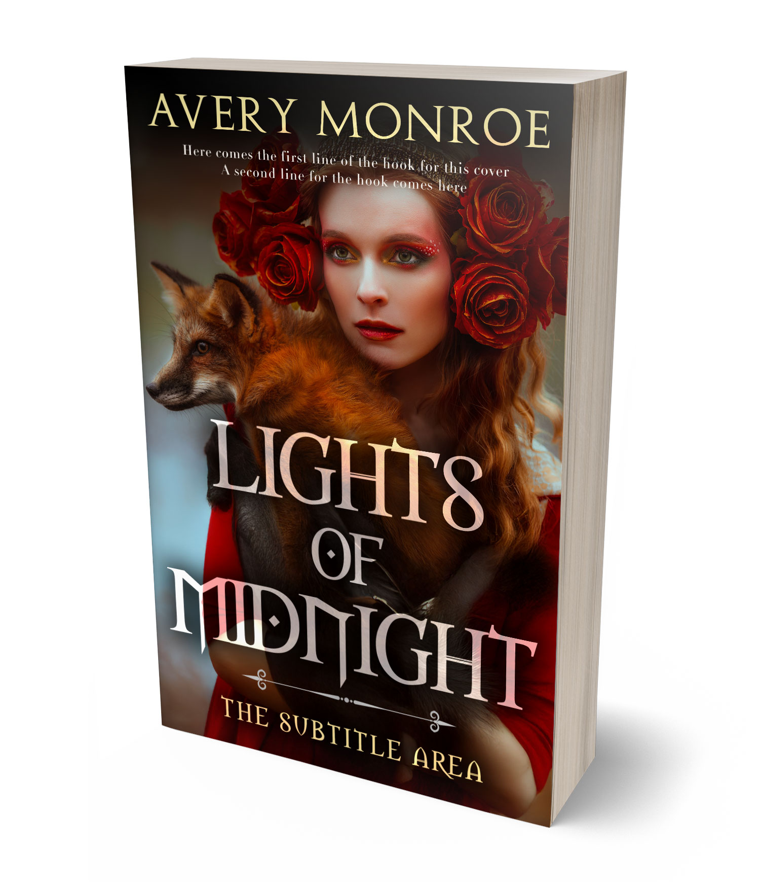 3D view of Coffee Bean #17629 - Premade Fantasy Book Cover | BookCoverZone*