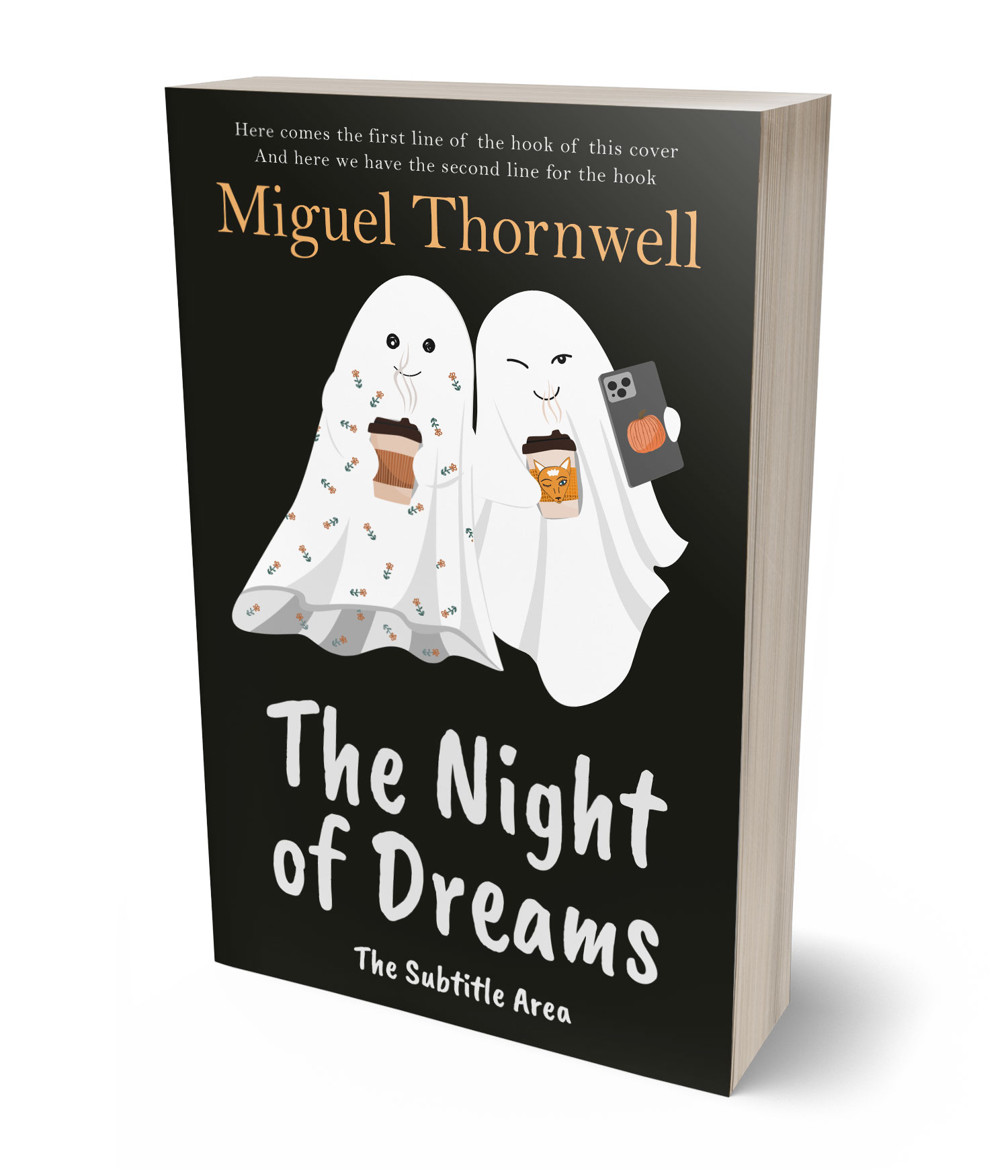 3D view of Rangoon Green #17668 - Premade Children's Book Cover | BookCoverZone*