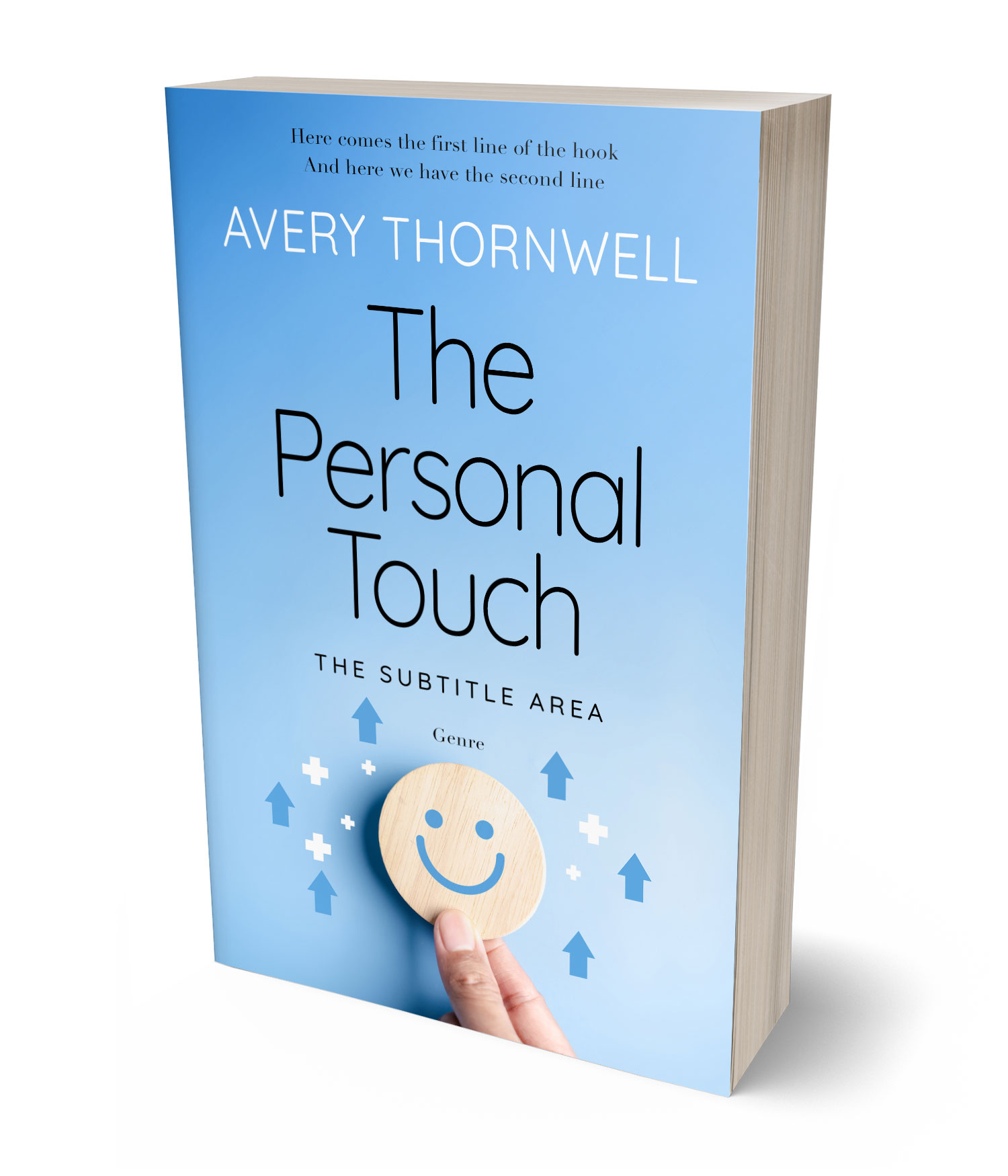 3D view of Custom & Premade Self-Improvement & Self-Help Book Cover - Jordy Blue #17779 | BookCoverZone*