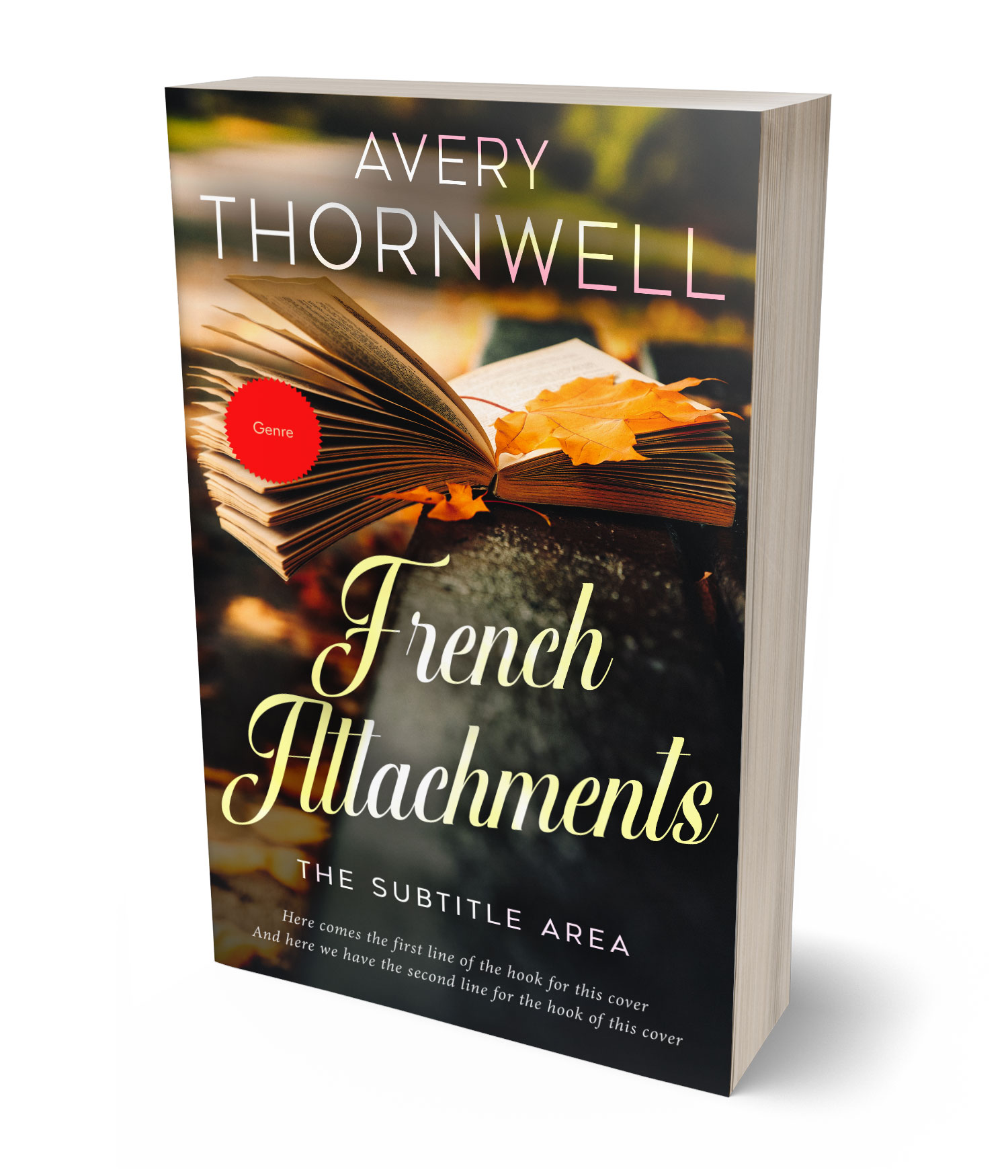 3D view of Custom & Premade Romance Book Cover - Zeus #17791 | BookCoverZone*