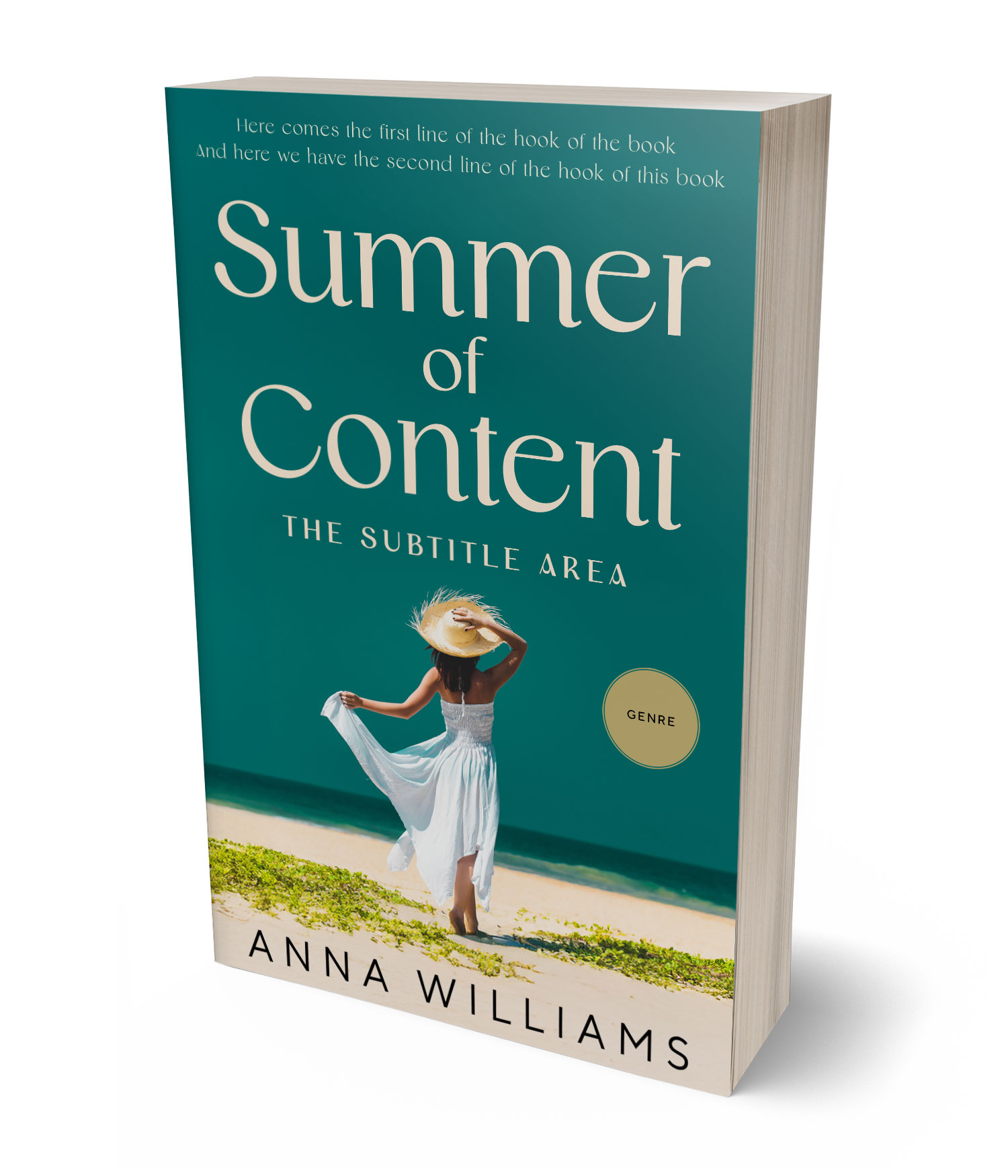 3D view of Custom & Premade Romance Book Cover - Chino #17815 | BookCoverZone*