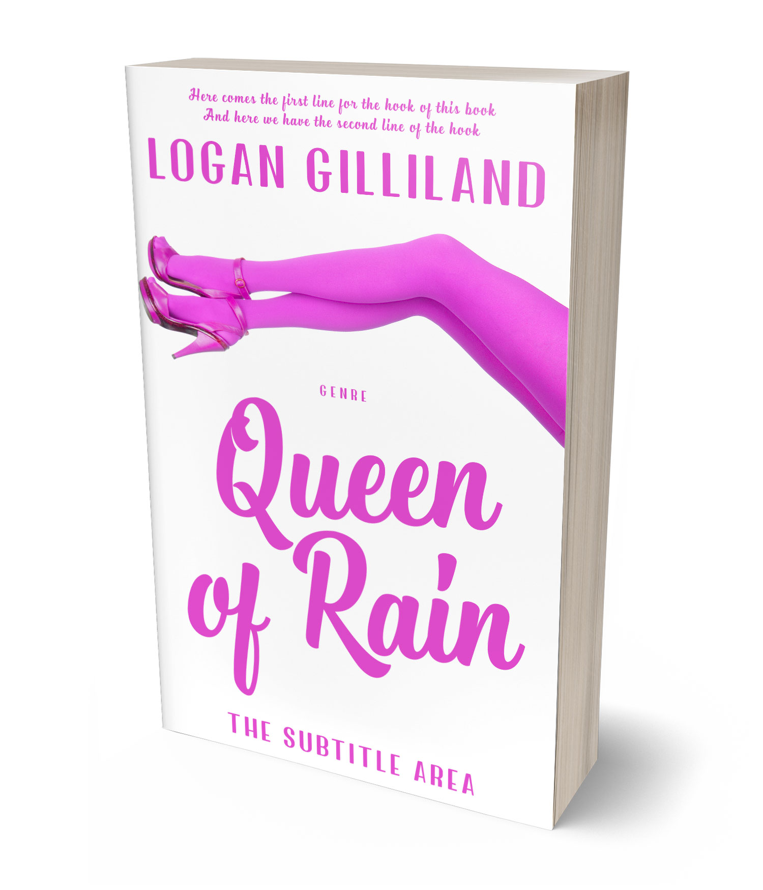 3D view of Premade Erotica Book Cover - Orchid #17859 | BookCoverZone*