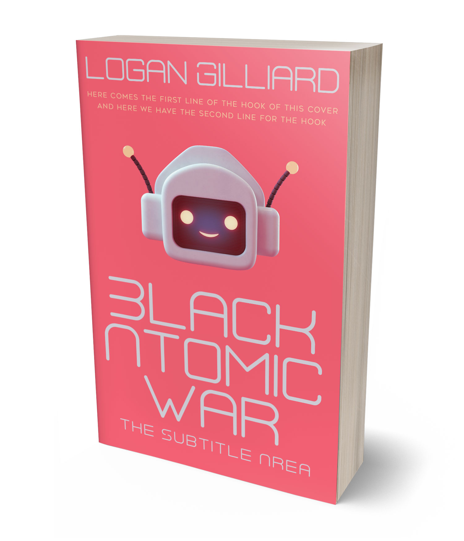 3D view of Premade Science Fiction Book Cover - Froly #17998 | BookCoverZone*