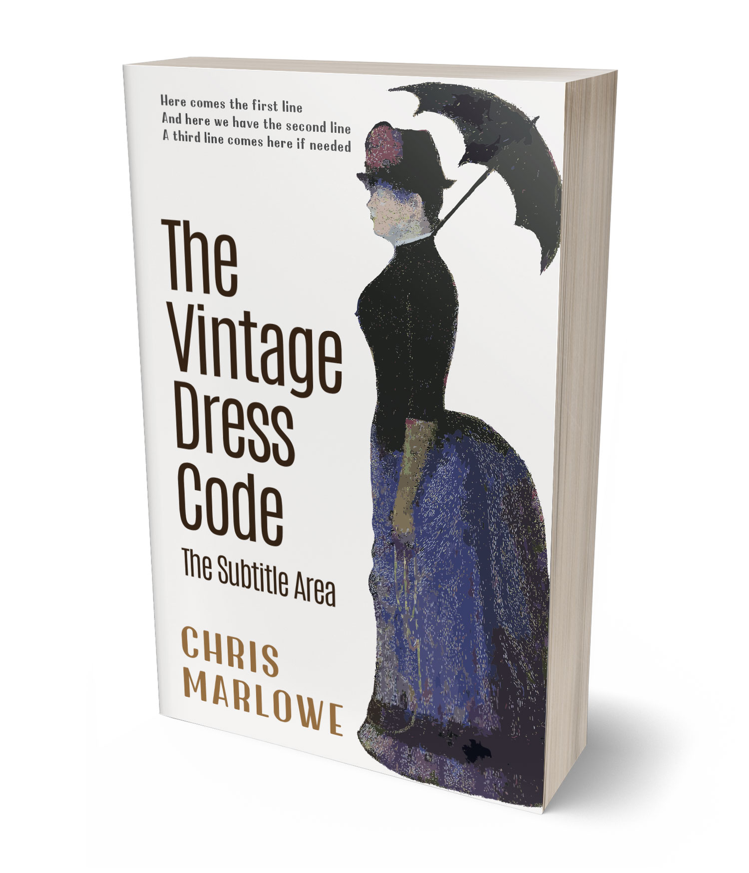 3D view of Premade Historical Book Cover - Gallery #18106 | BookCoverZone*
