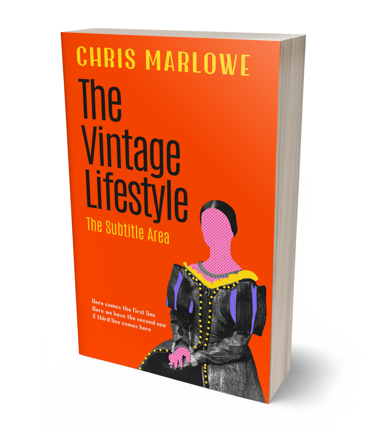 3D view of Premade Historical Book Cover - Mine Shaft #18108 | BookCoverZone*