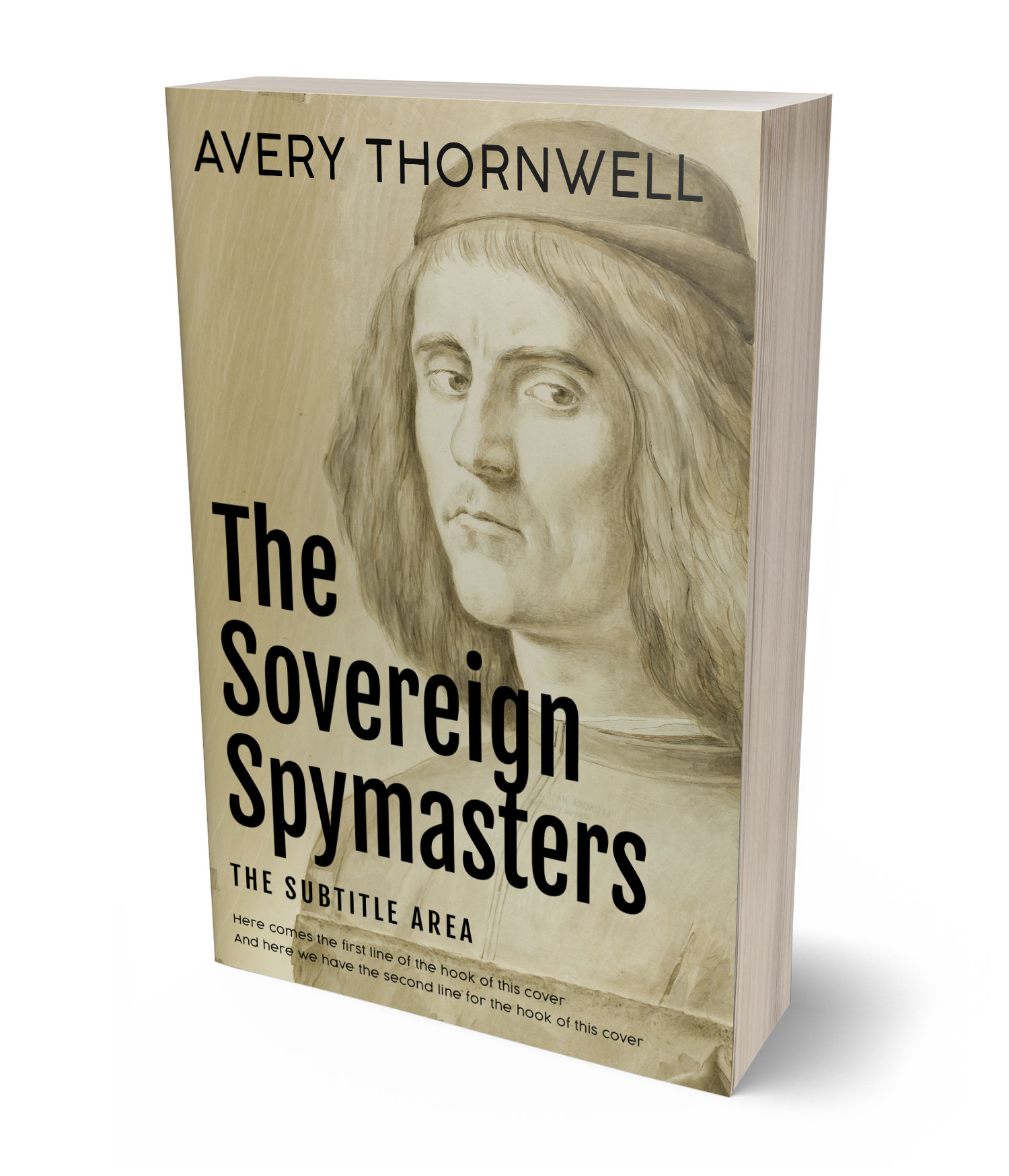 3D view of Premade  Book Cover - Mongoose #18157 | BookCoverZone*