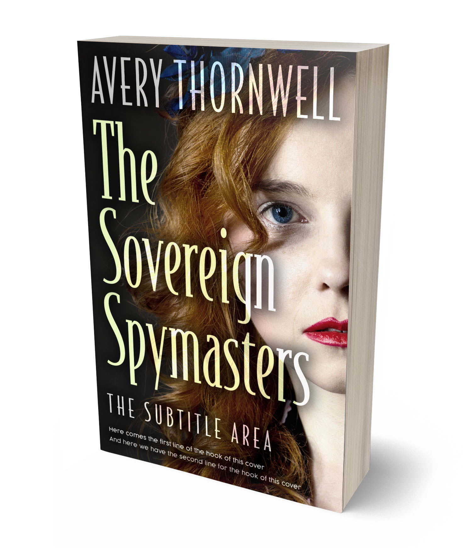 3D view of Premade Mystery & Thriller & Suspense Book Cover - Bone #18179 | BookCoverZone*