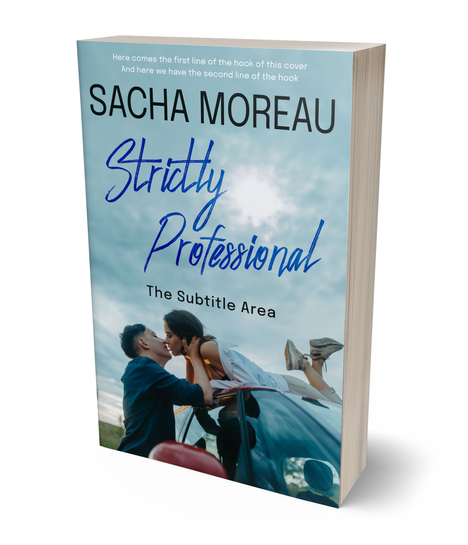 3D view of Premade Romance Book Cover - Nepal #18357 | BookCoverZone