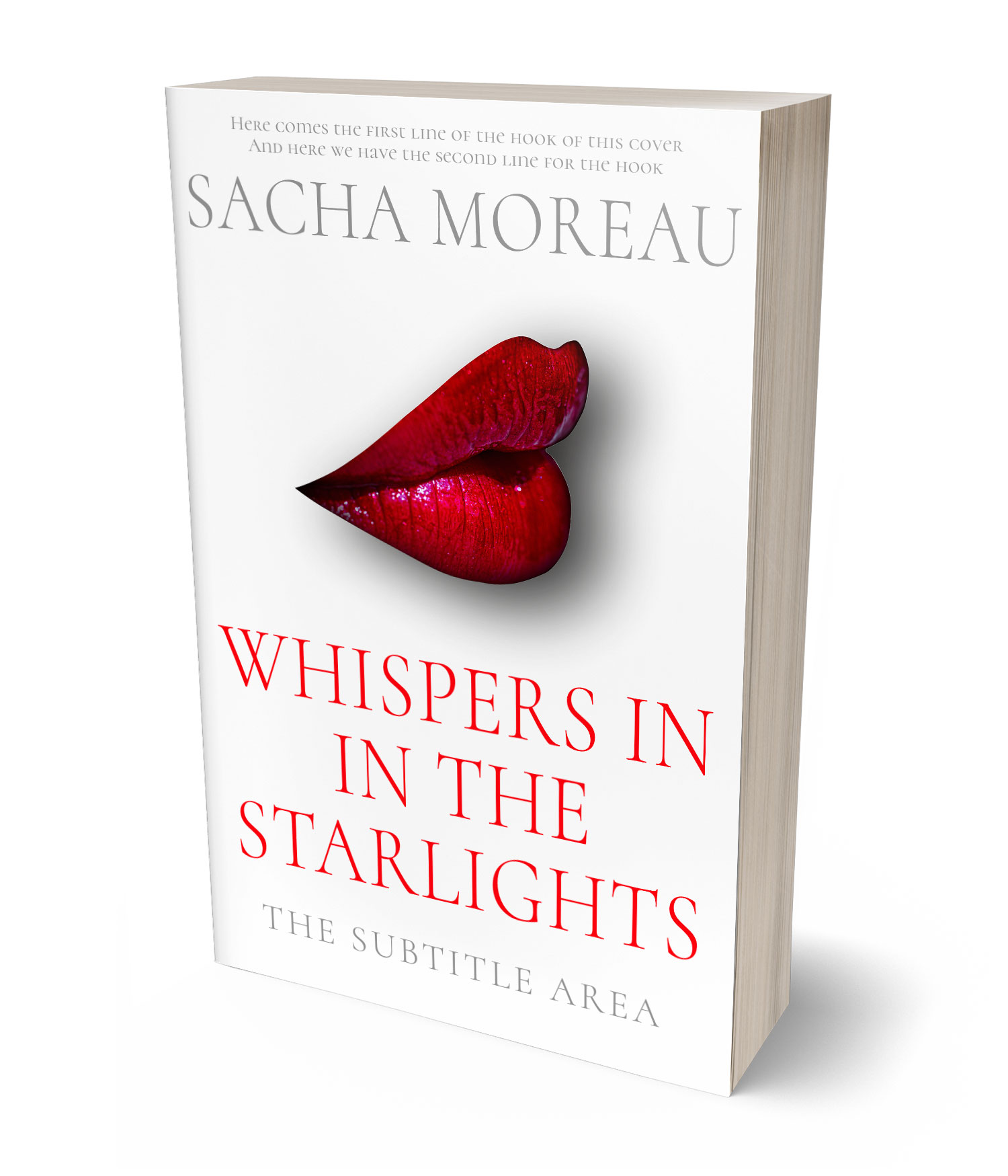 3D view of Premade Erotica Book Cover - Mercury #18377 | BookCoverZone