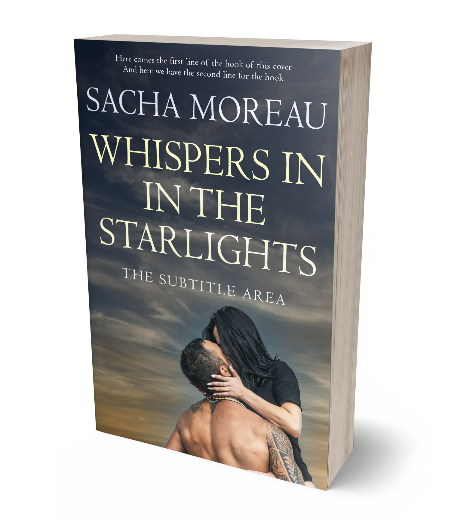 3D view of Premade Erotica Book Cover - Mako #18378 | BookCoverZone