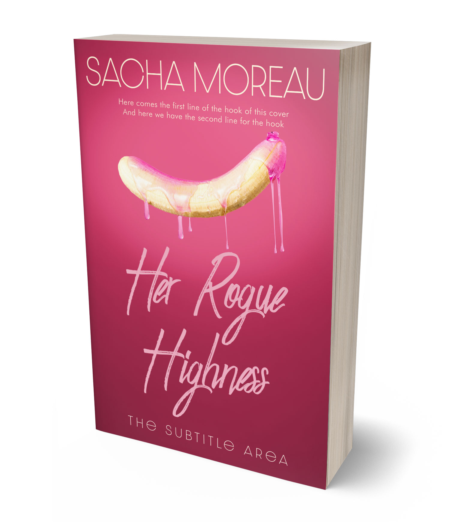 3D view of Premade Erotica Book Cover - Night Shadz #18386 | BookCoverZone
