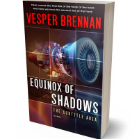 Tablet view of Cocoa Brown #20016 - Premade Science Fiction Book Cover