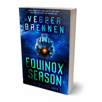 Tablet view of Black Pearl #20214 - Premade Science Fiction Book Cover