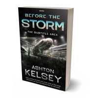 Tablet view of Mist Gray #20594 - Premade Science Fiction Book Cover