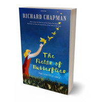 Tablet view of Chathams Blue #20704 - Premade Poetry Book Cover | BookCoverZone