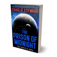 Tablet view of Clam Shell #20926 - Premade Science Fiction Book Cover