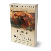 3D view of English Walnut #21066 - Premade Fantasy Book Cover