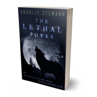 3D view of Premade Horror Book Cover - Vulcan