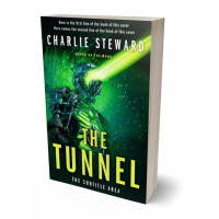 3D view of Yellow Green #21239 - Premade Science Fiction Book Cover