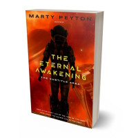 3D view of Totem Pole #21789 - Premade Science Fiction Book Cover