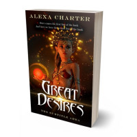 3D view of Graphite #21938 - Premade Fantasy Book Cover