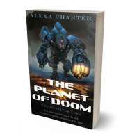 Tablet view of Shark #21951 - Premade Science Fiction Book Cover