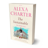 Tablet view of White Linen #21979 - Premade Abstract Book Cover