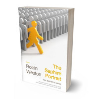 Tablet view of Gray Nickel #22428 - Premade Business Book Cover | BookCoverZone