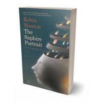 Tablet view of Limed Spruce #22435 - Premade Abstract Book Cover