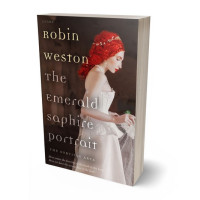 Tablet view of Clam Shell #22457 - Premade Historical Book Cover