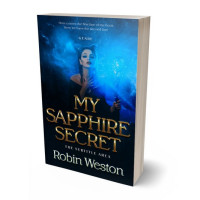 3D view of Premade Teen & Young Adult Book Cover - Black Pearl