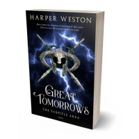 Tablet view of Ebony #22970 - Premade Historical Book Cover | BookCoverZone