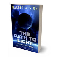 Tablet view of Black Pearl #23013 - Premade Science Fiction Book Cover