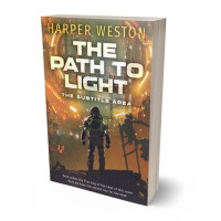 Tablet view of Tobacco Brown #23015 - Premade Science Fiction Book Cover