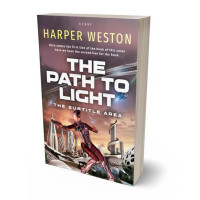 3D view of Russett #23020 - Premade Science Fiction Book Cover | BookCoverZone