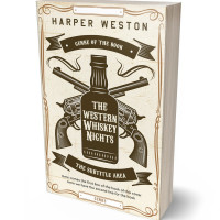 Tablet view of Parchment #23033 - Premade Action & Adventure Book Cover