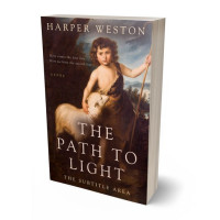 3D view of Premade Religion & Spirituality Book Cover - Eclipse