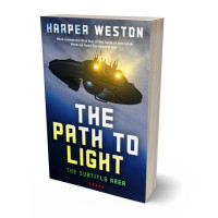 3D view of Ebony Clay #23127 - Premade Science Fiction Book Cover