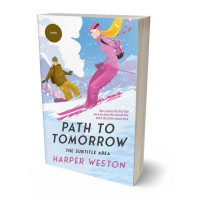 Tablet view of Periwinkle Gray #23166 - Premade Chick Lit Book Cover