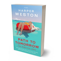 Tablet view of Fountain Blue #23187 - Premade Travel Book Cover | BookCoverZone