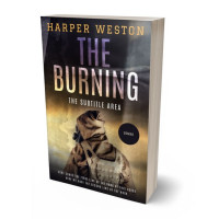 3D view of Mine Shaft #23236 - Premade Apocalyptica Book Cover