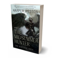 3D view of Powder Ash #23308 - Premade Fantasy Book Cover