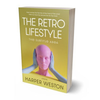 Tablet view of Husk #23345 - Premade Abstract Book Cover