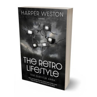 Tablet view of Mine Shaft #23350 - Premade Abstract Book Cover