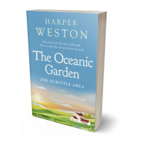 3D view of Premade Literary Fiction Book Cover - Glacier