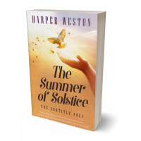 3D view of Di Serria #23980 - Premade Health & Mind & Body Book Cover | BookCoverZone